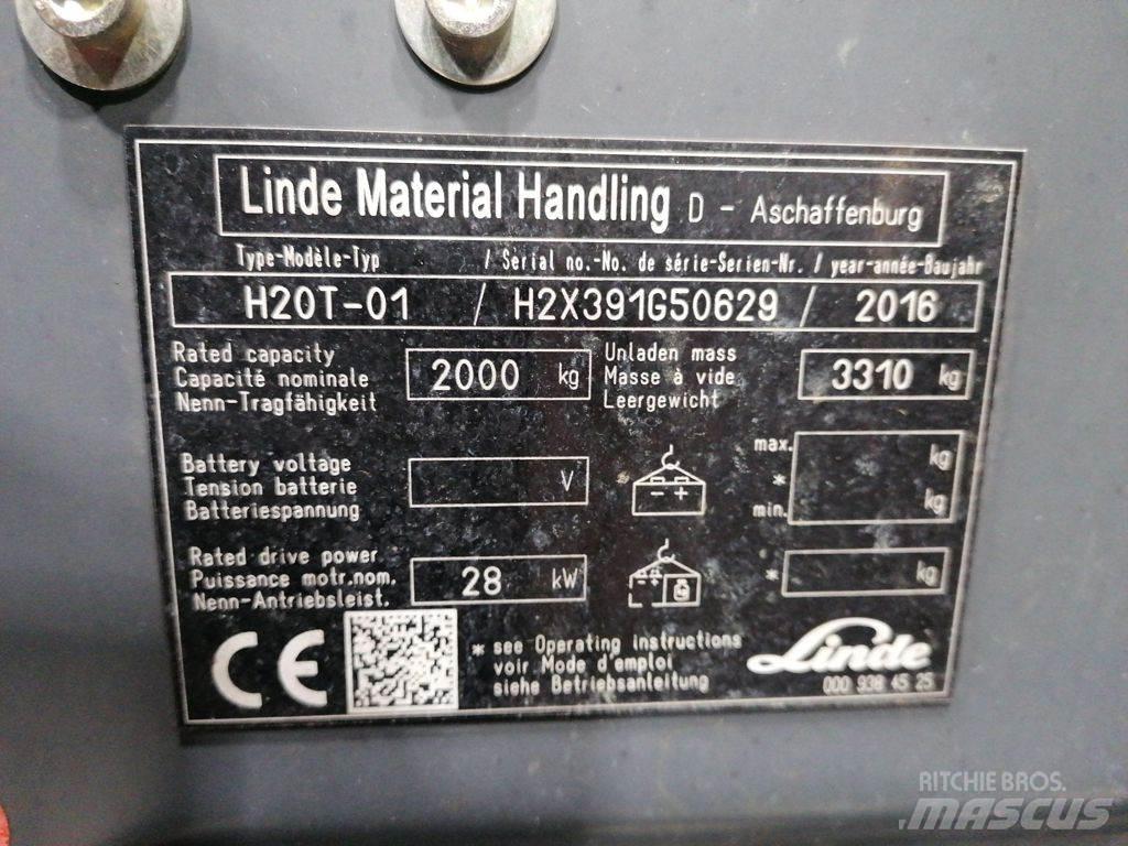 Linde H20T-01 Plinski viličari