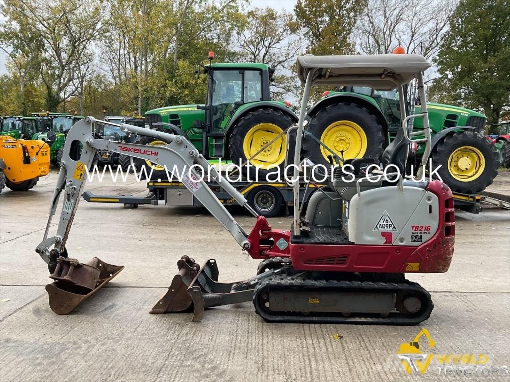 Takeuchi TB 216 Mini bageri <7t