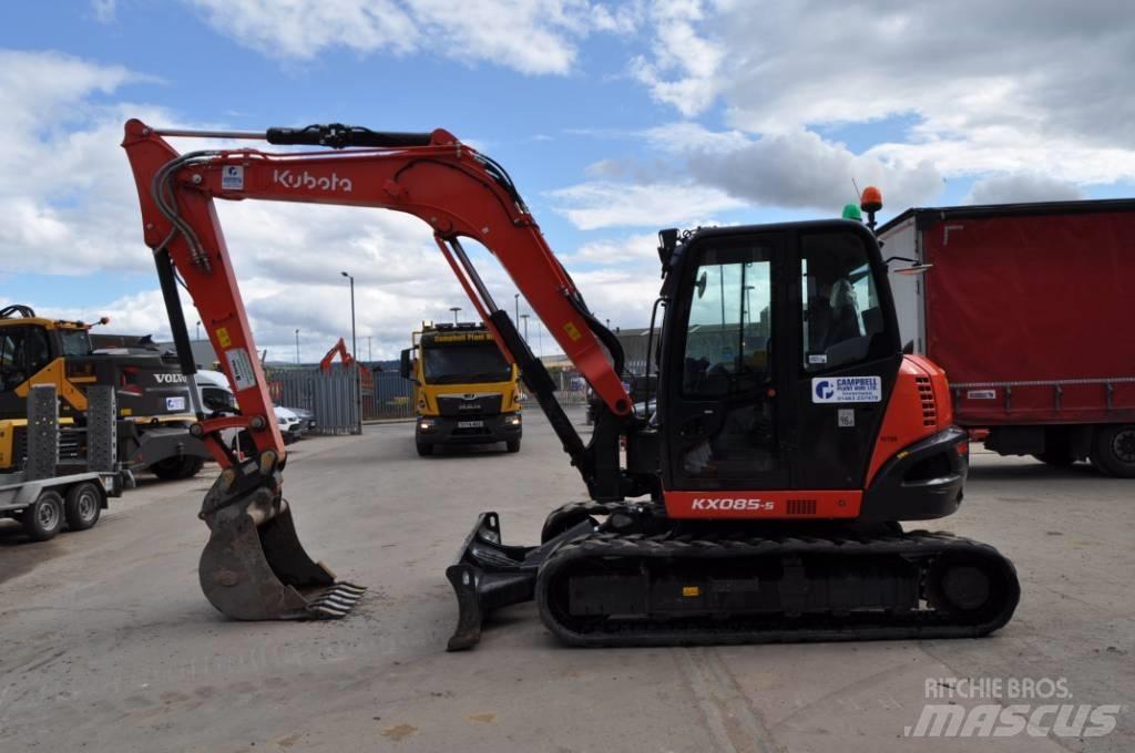 Kubota KX 085-5 Mini bageri <7t
