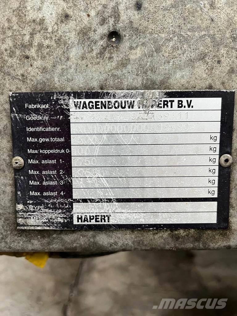 Hapert LF2 Prikolice za autotransportere