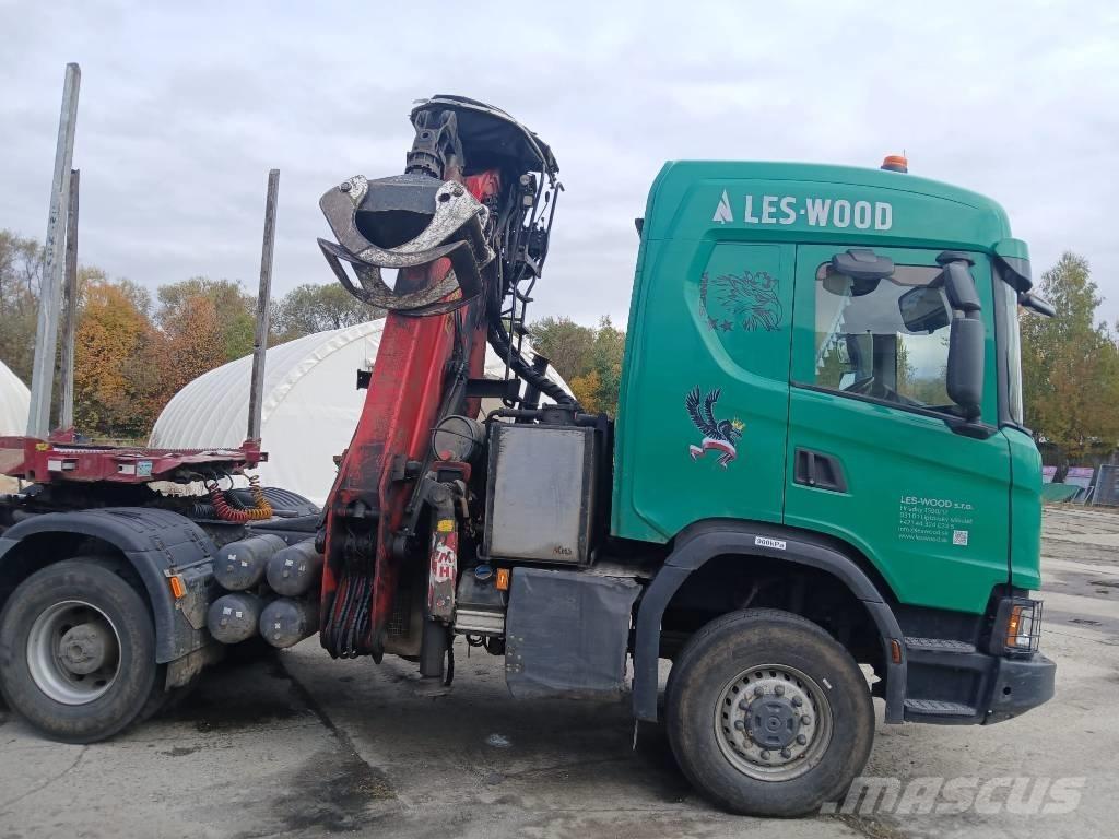 Scania G 500 XT Kamioni za drva