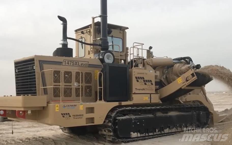 Tesmec T1475XL Pile za stijene i beton