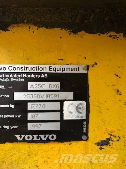 Volvo A 25 C Zglobni demperi