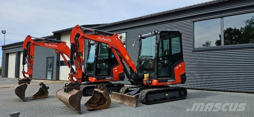 Kubota KX027-4 Mini bageri <7t