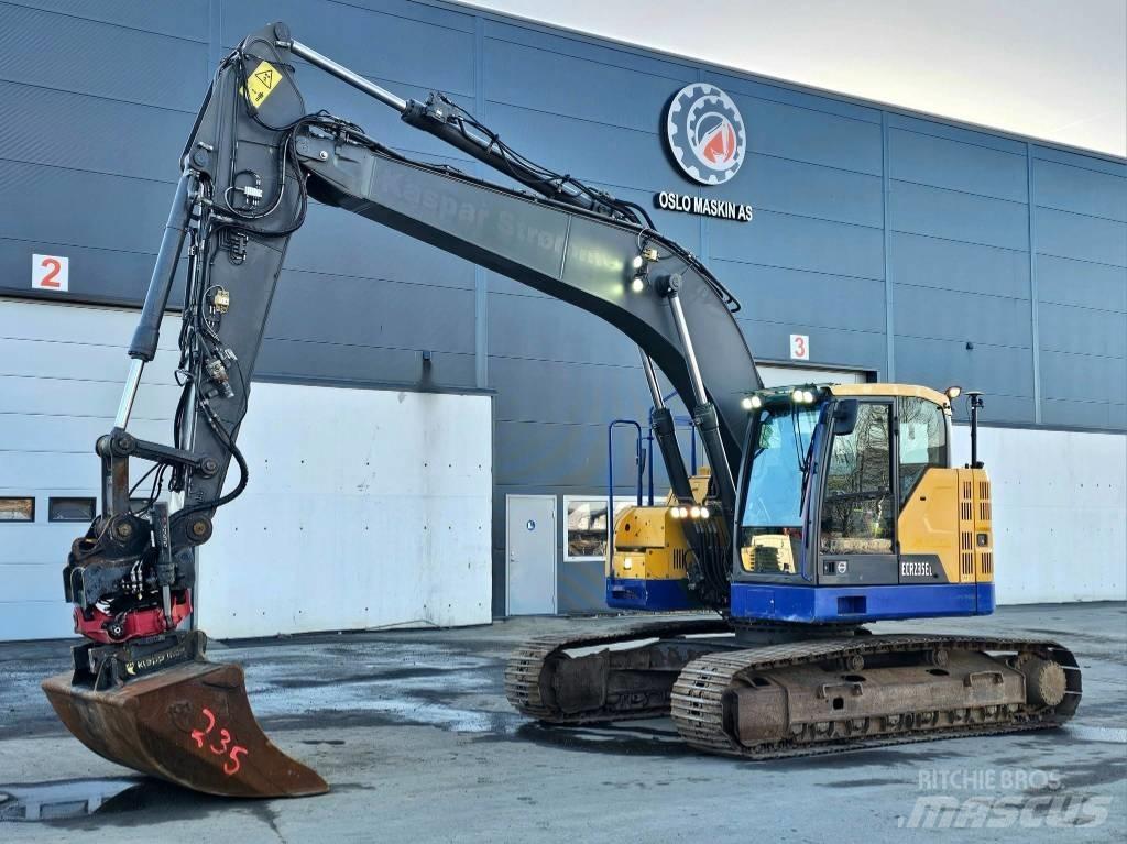 Volvo ECR 235 EL Bageri gusjeničari