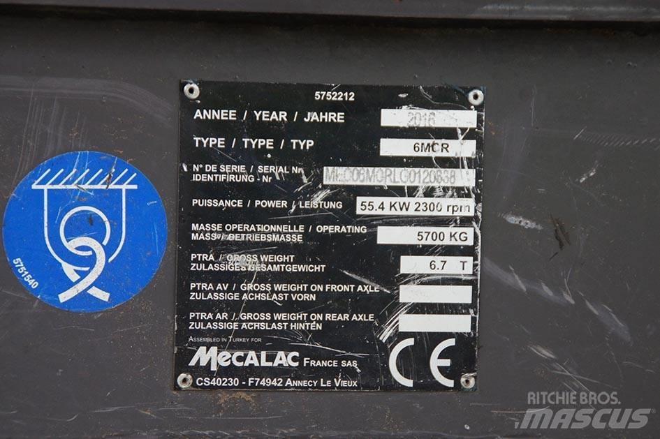 Mecalac 6 MCR Bageri gusjeničari