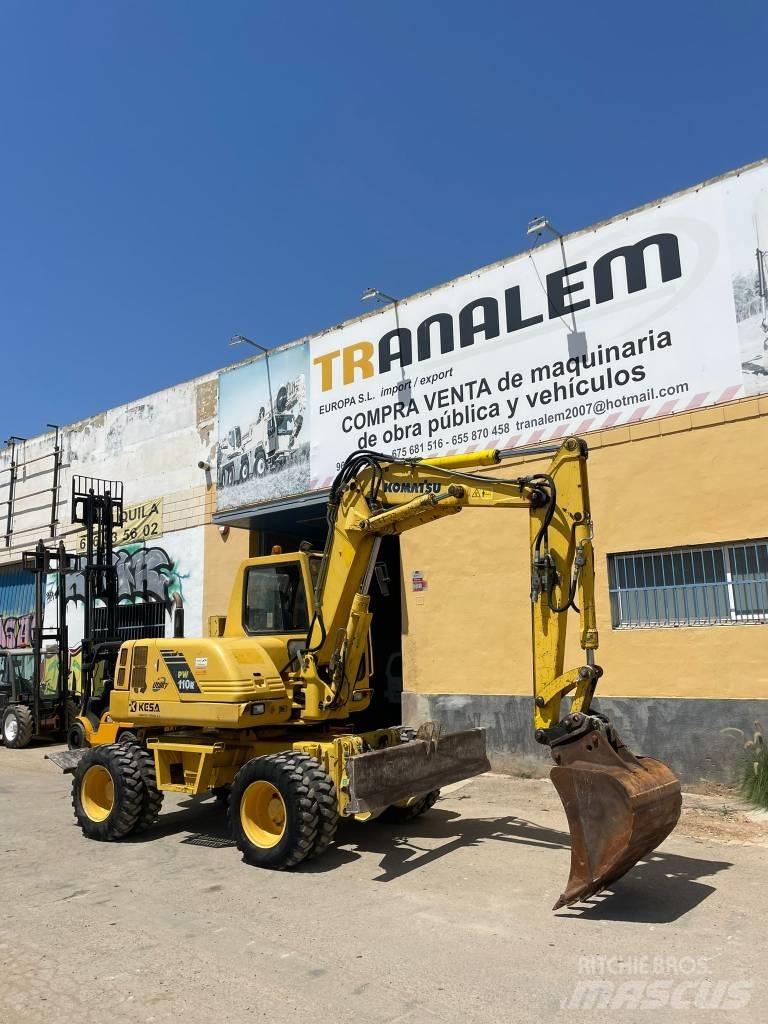 Komatsu PW 110 Bageri na kotačima