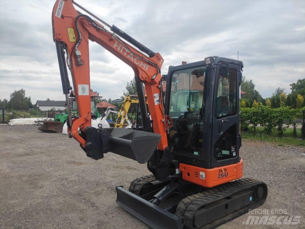 Hitachi ZX 26 U-6 Mini bageri <7t