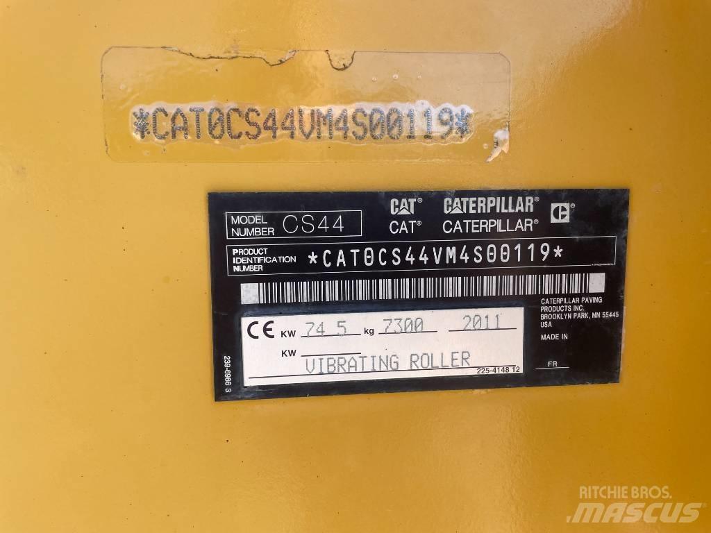 CAT CS44 Valjci sa jednim bubnjem