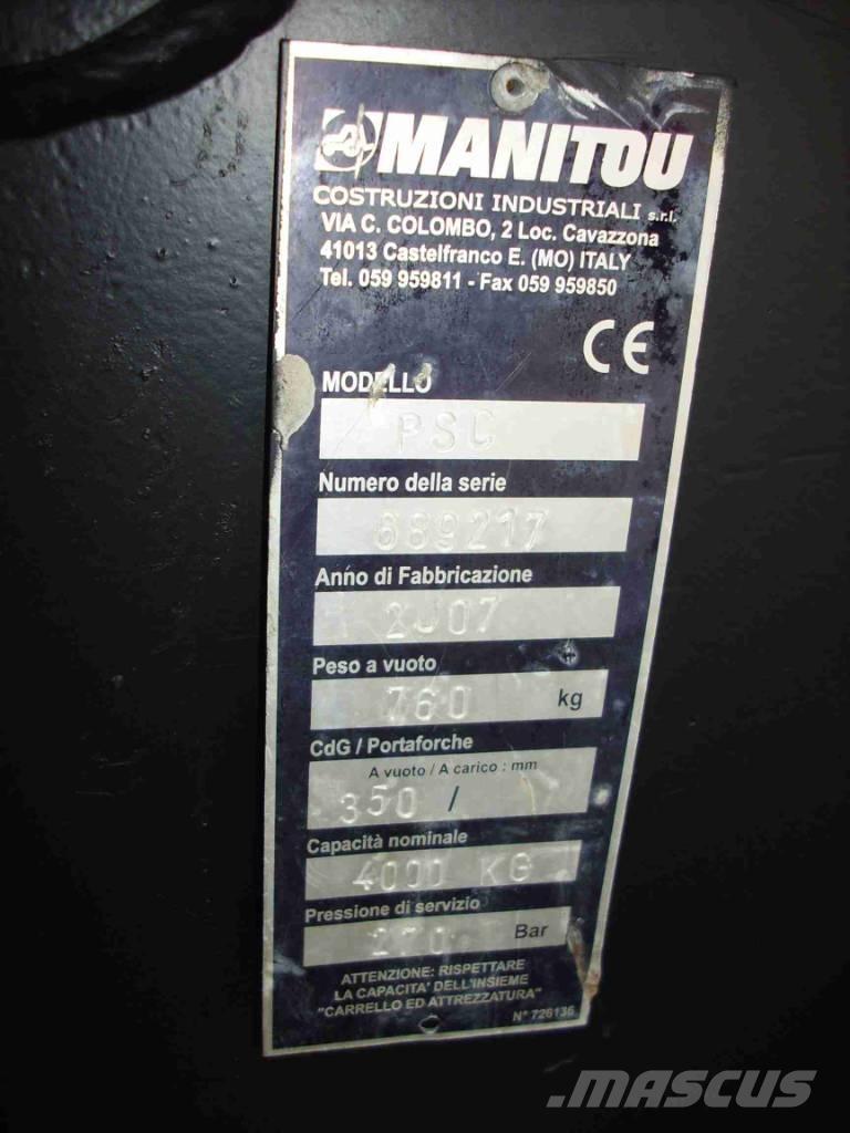 Manitou PSC4000 Rukovanje materijalom – ostalo