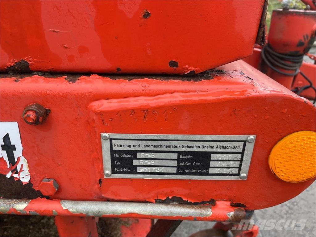 Unsinn RF-8 Prijemni silosi, puhala i dizala