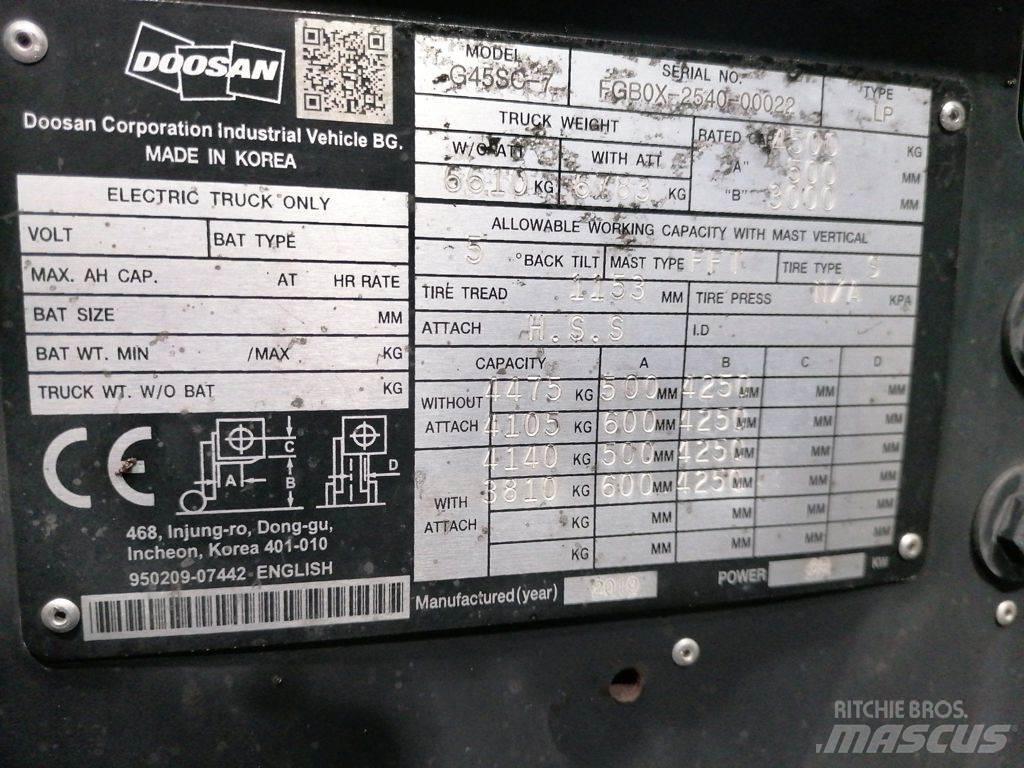 Doosan G45SC-7 Plinski viličari