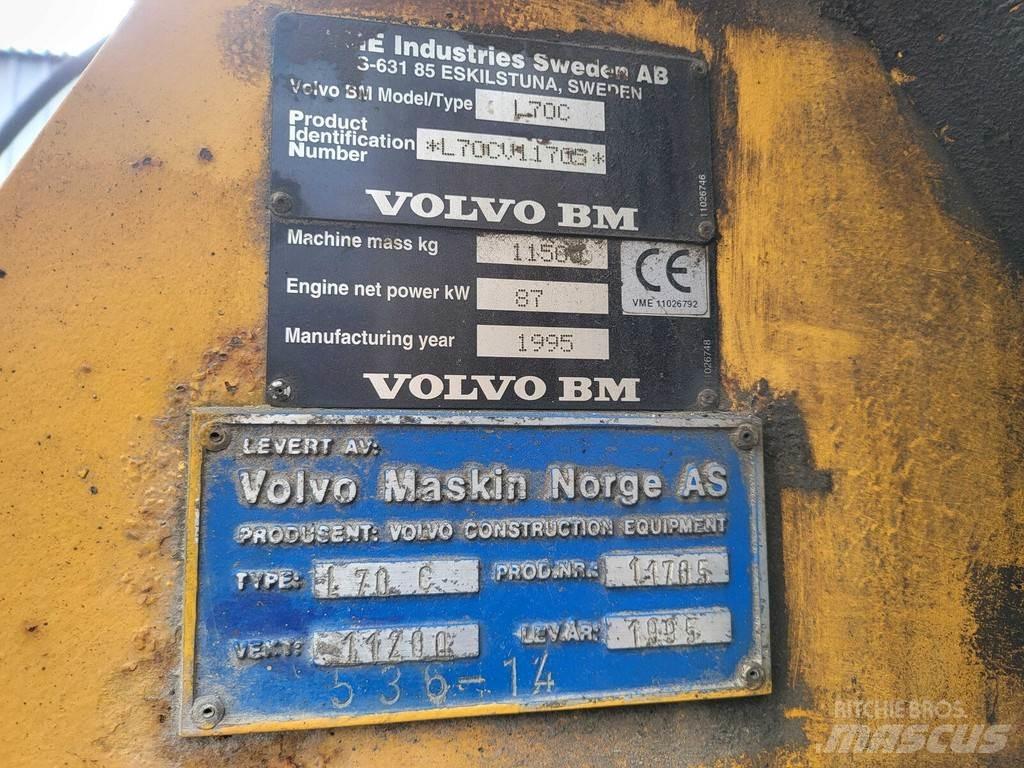 Volvo BM L70C Utovarivači na kotačima