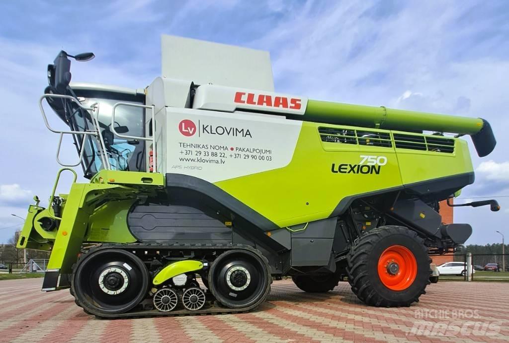 CLAAS Lexion 750 TT Kombajni