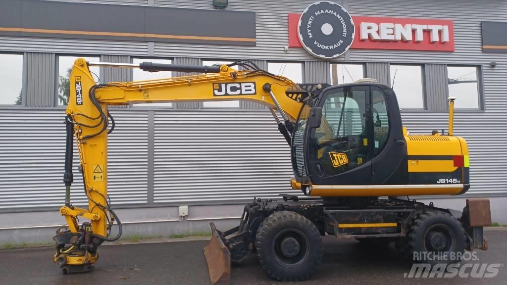 JCB JS 145 W Bageri na kotačima
