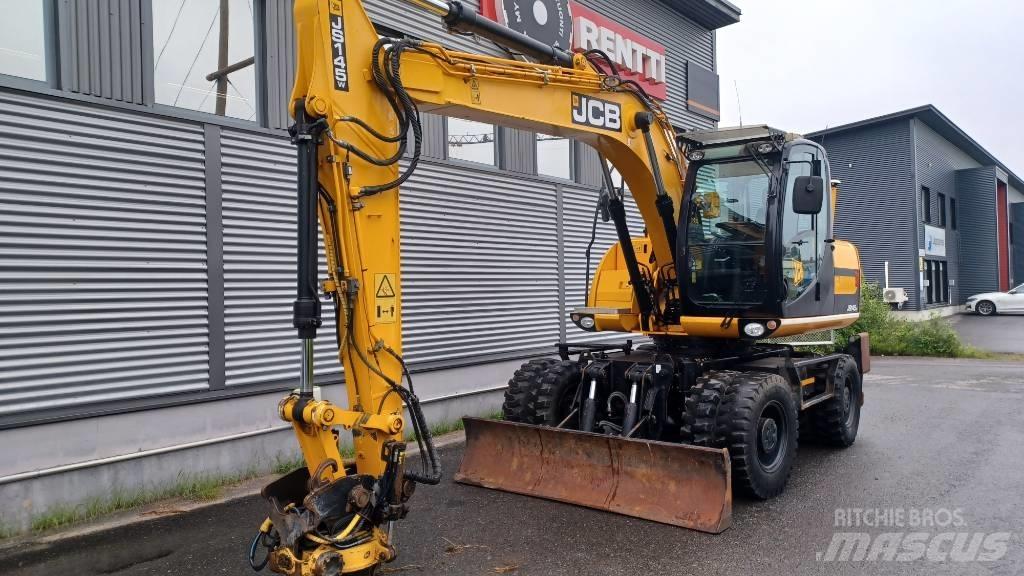 JCB JS 145 W Bageri na kotačima