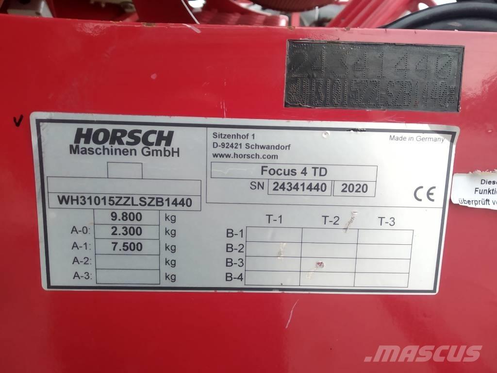 Horsch Focus 4 TD Sijačice