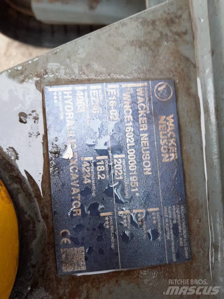 Wacker Neuson EZ 36 Bageri gusjeničari