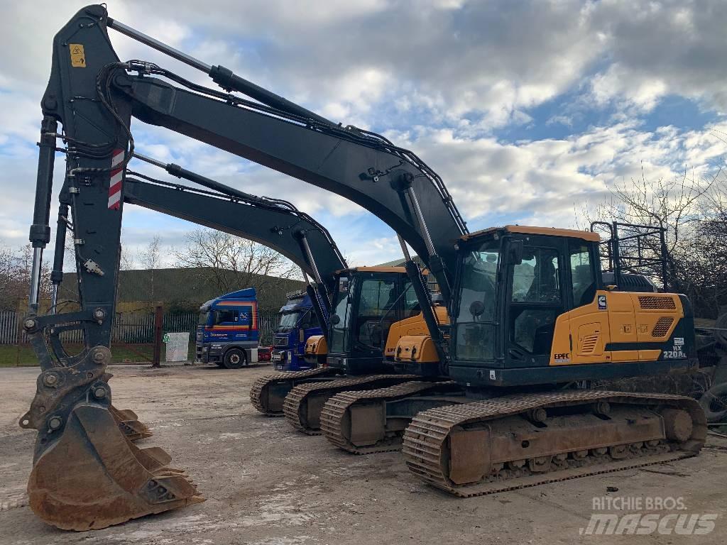 Hyundai HX220A L Bageri gusjeničari
