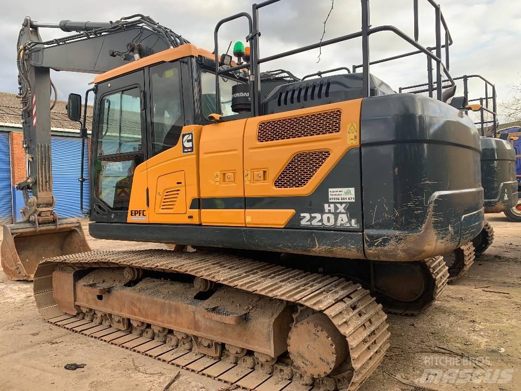Hyundai HX220A L Bageri gusjeničari