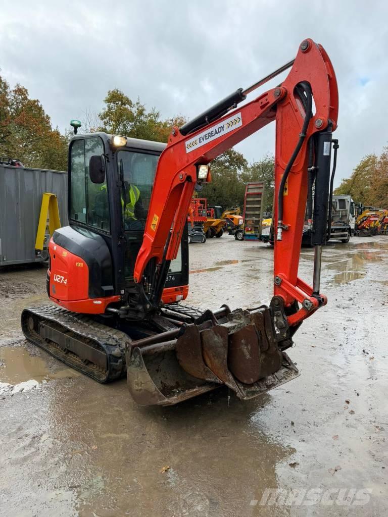 Kubota U 27-4 Mini bageri <7t
