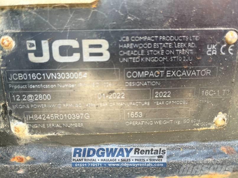 JCB 16 C-1 Mini bageri <7t