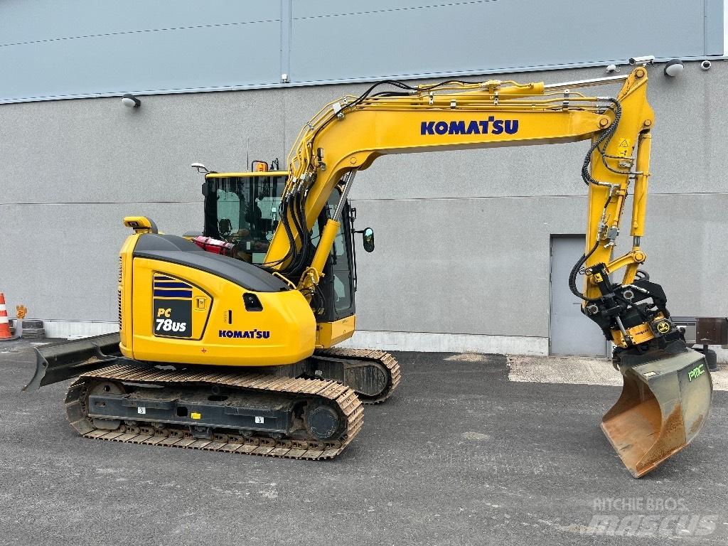 Komatsu Pc78us-11e0 Bageri gusjeničari