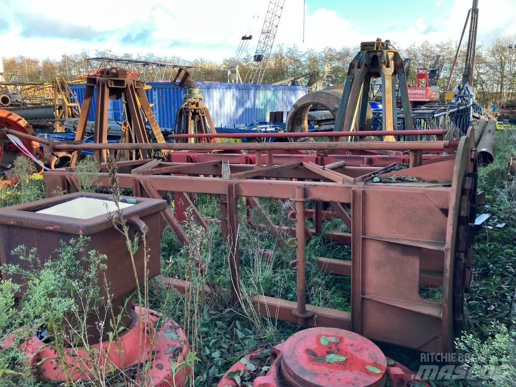 Delmag D62/D100 Oprema dodaci i rezervni dijelovi za zabijanje stupova