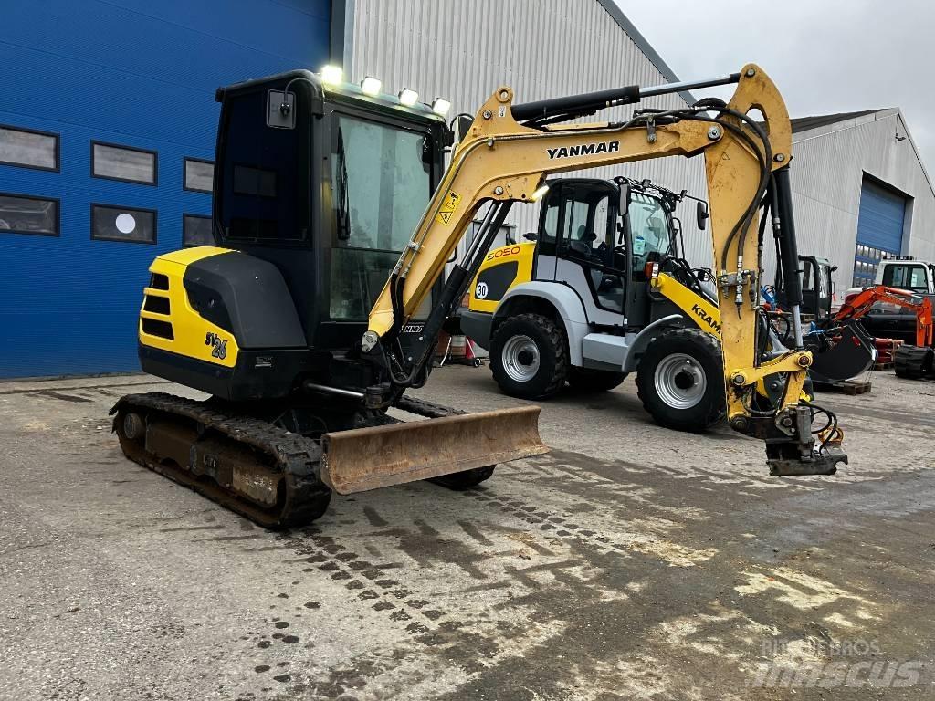 Yanmar SV 26 Mini bageri <7t