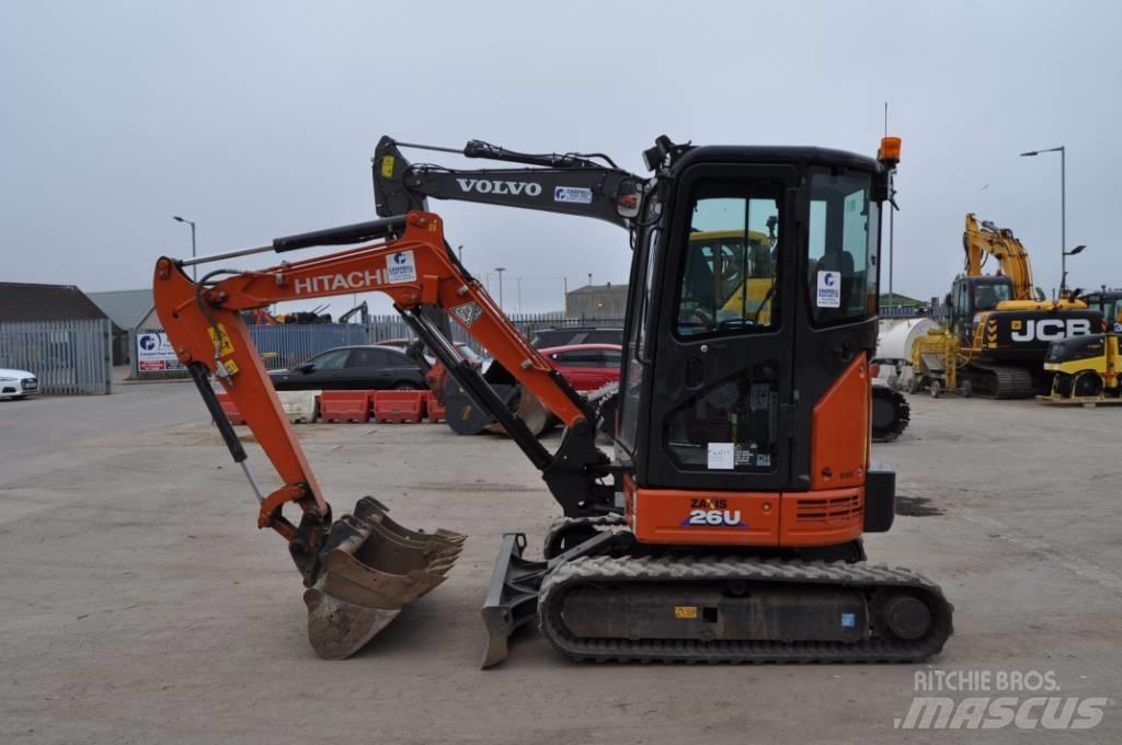 Hitachi ZX 26 U-6 Mini bageri <7t