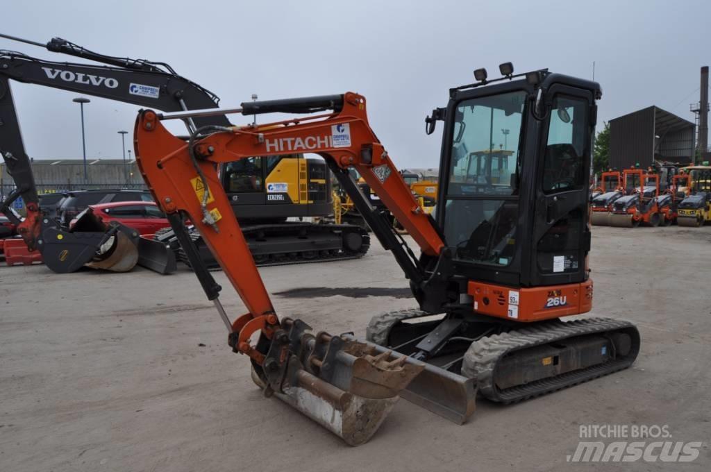 Hitachi ZX 26 U-6 Mini bageri <7t