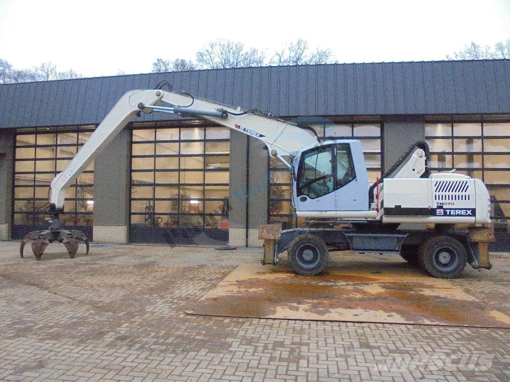 Terex TM 270 Bageri za manipuliranje materijalom / otpadom