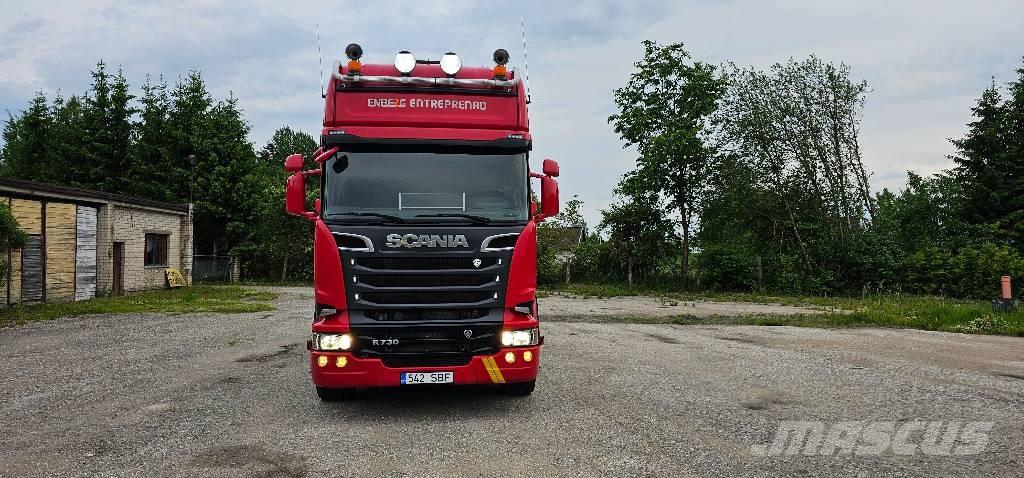 Scania R 730 Rol kiper kamioni s kukama za dizanje