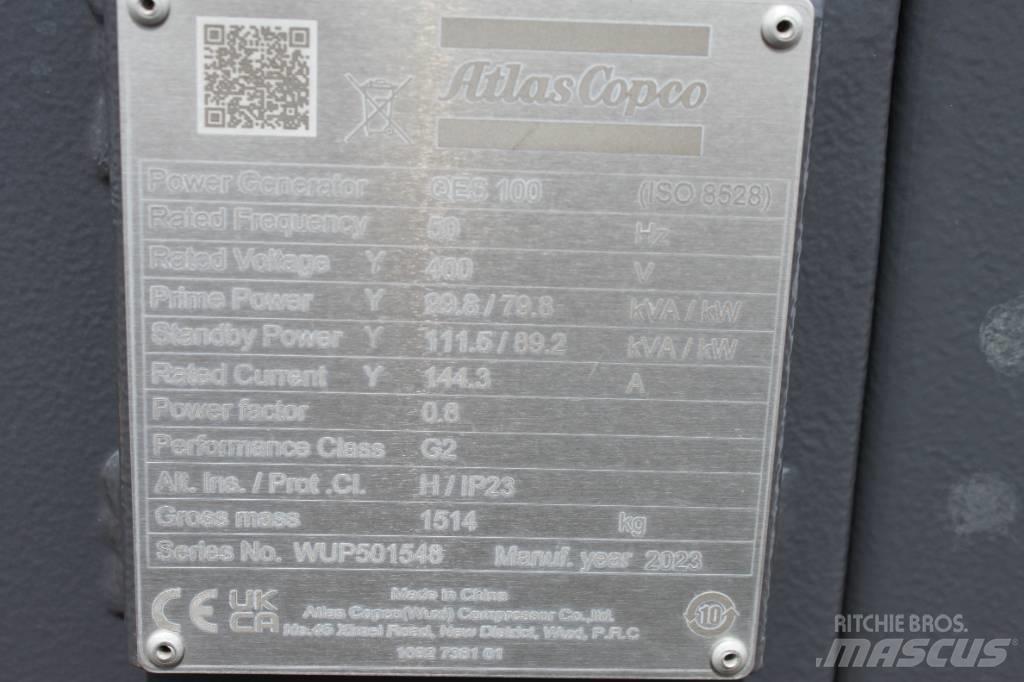 Atlas Copco QES 100 Dizel agregati