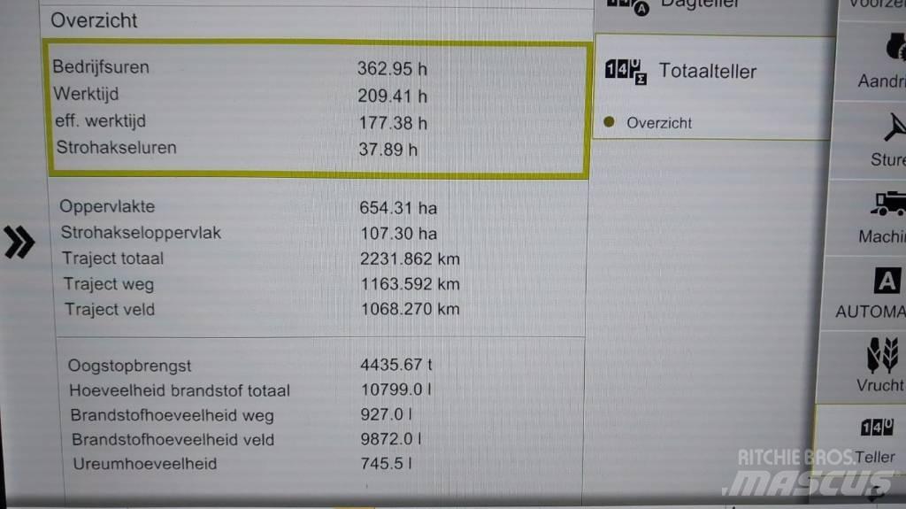 CLAAS Trion 750 Kombajni