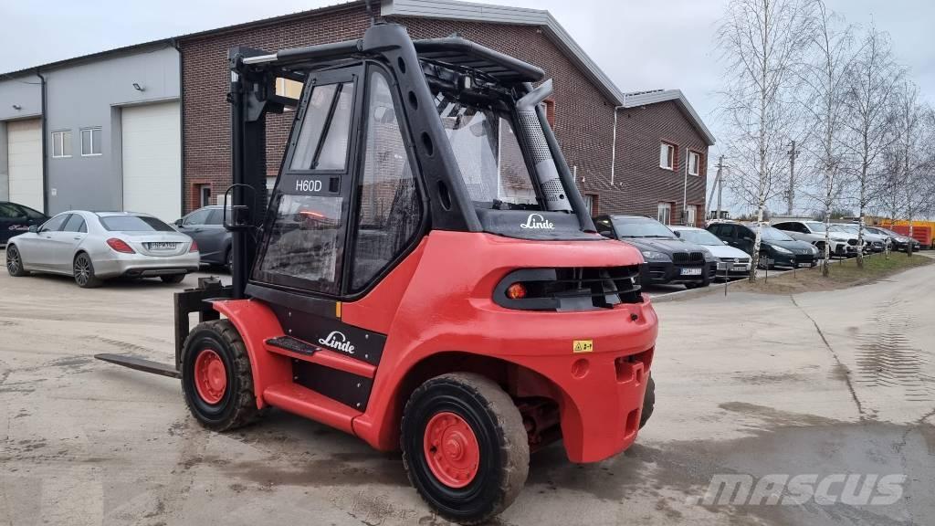 Linde H 60 D-02 Dizelski viličari