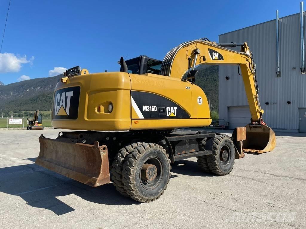 CAT M 316 D Bageri na kotačima