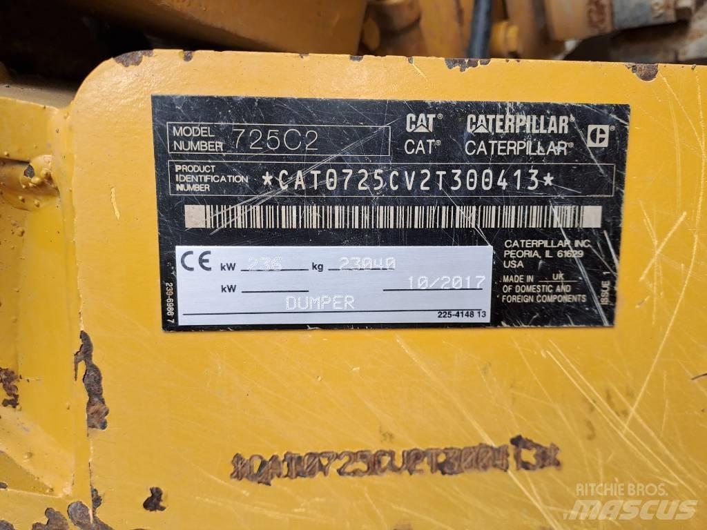 CAT 725C2 Zglobni demperi