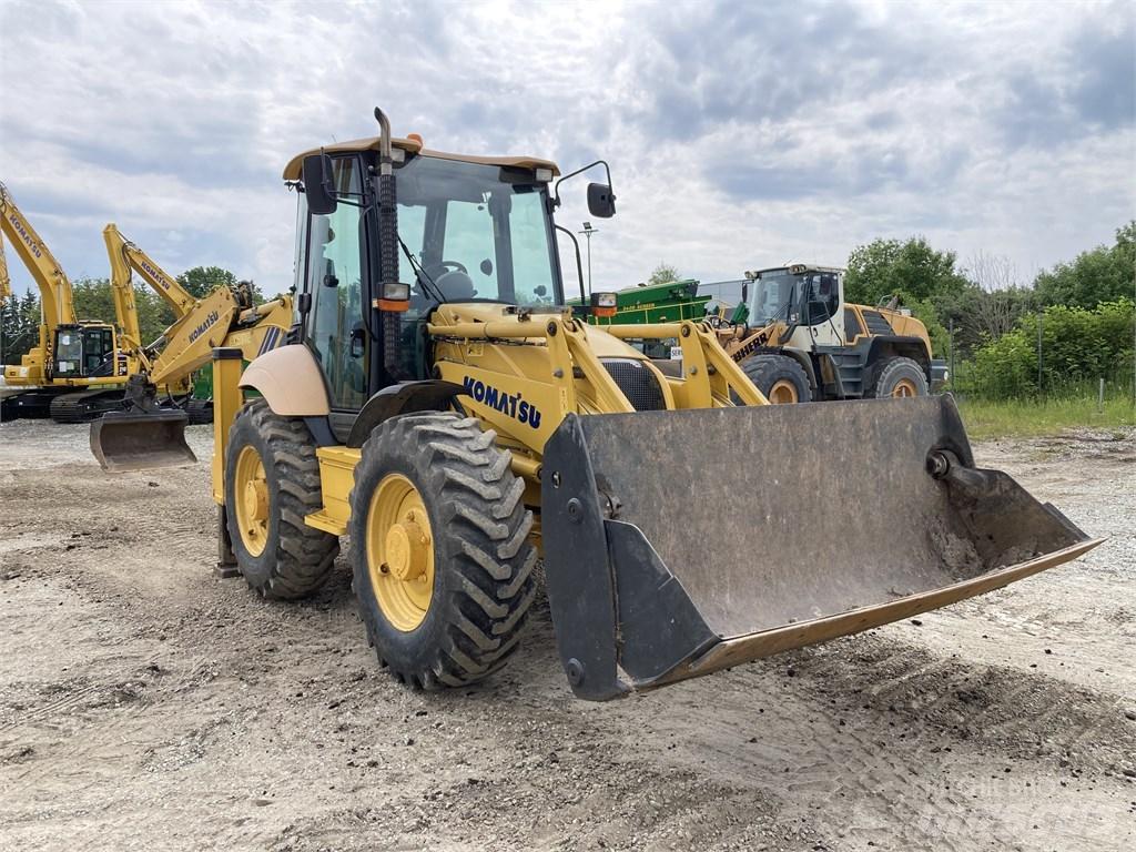 Komatsu WB93S-5E0 Utovarni rovokopači