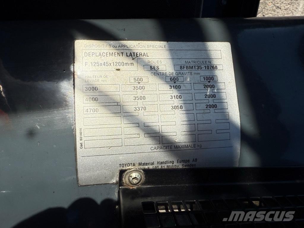 Toyota 8 FBMT 35 Električni viličari