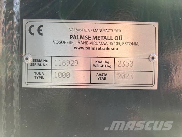 Palmse Trailer D1000 Kiperi prikolice