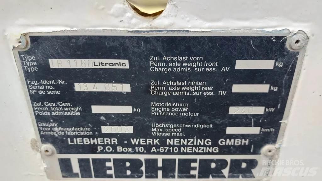 Liebherr LR 1160 Kranovi sa gusjenicama