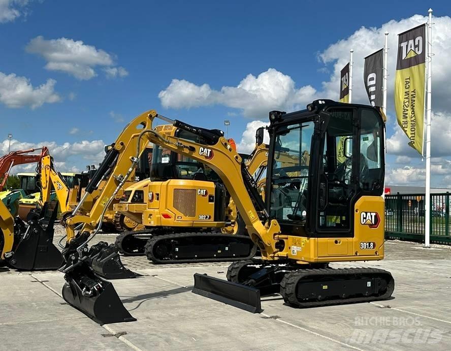 CAT 301.8 Mini bageri <7t