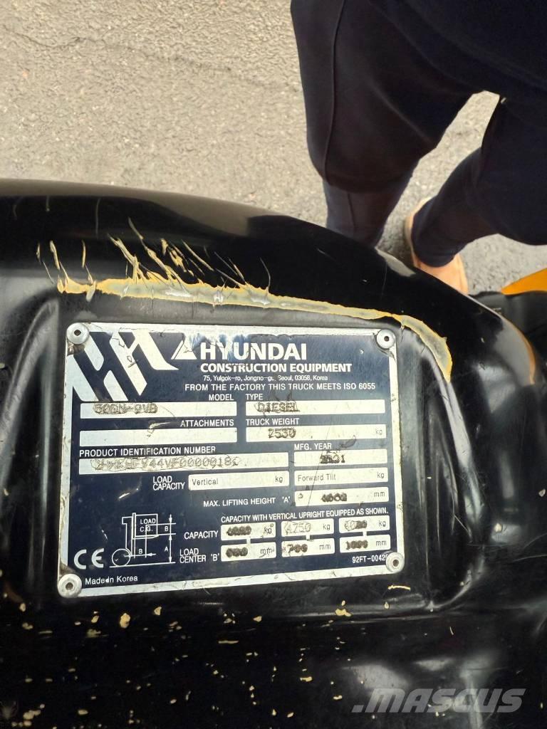 Hyundai 50 DN-9 VB Dizelski viličari