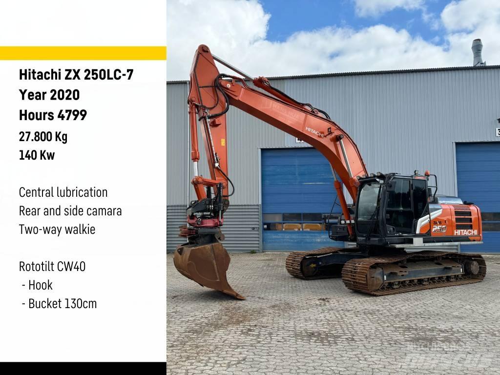 Hitachi ZX250-7 Bageri gusjeničari