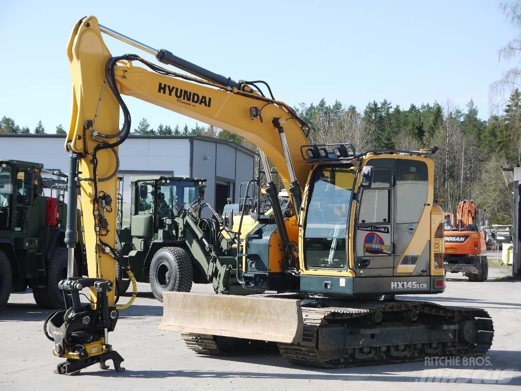 Hyundai HX 145 LCRD Bageri gusjeničari