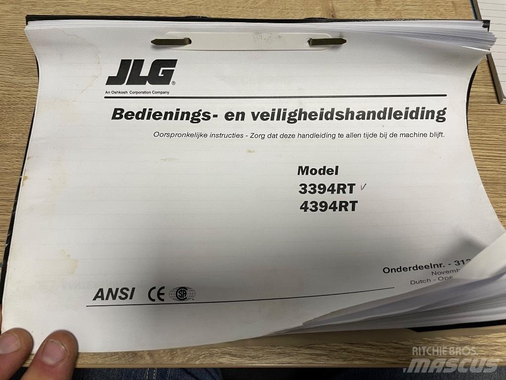 JLG 3394 RT Škaraste platforme