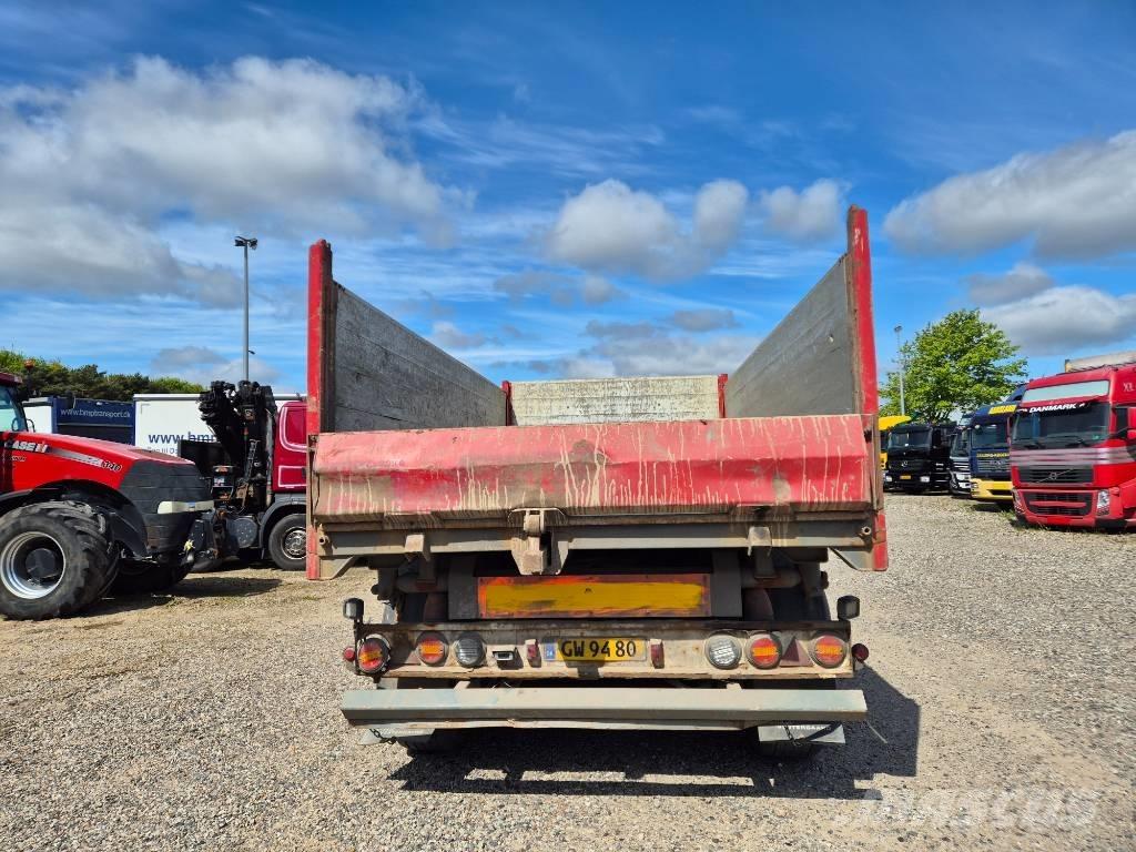 Nopa 3 axle tipper Kiper prikolice