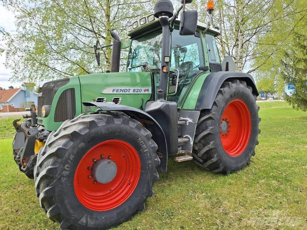 Fendt 820 Vario TMS Traktori