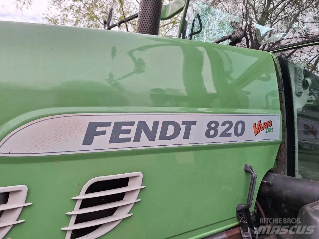 Fendt 820 Vario TMS Traktori